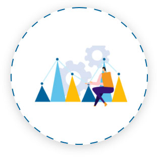 Grafische Darstellung von SEO-Spezialisten