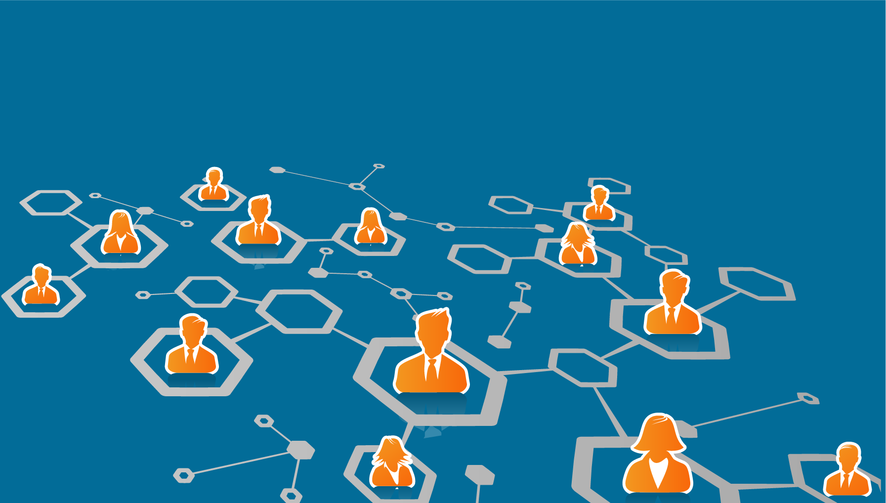 Sinnbild für Netzwerkbildung