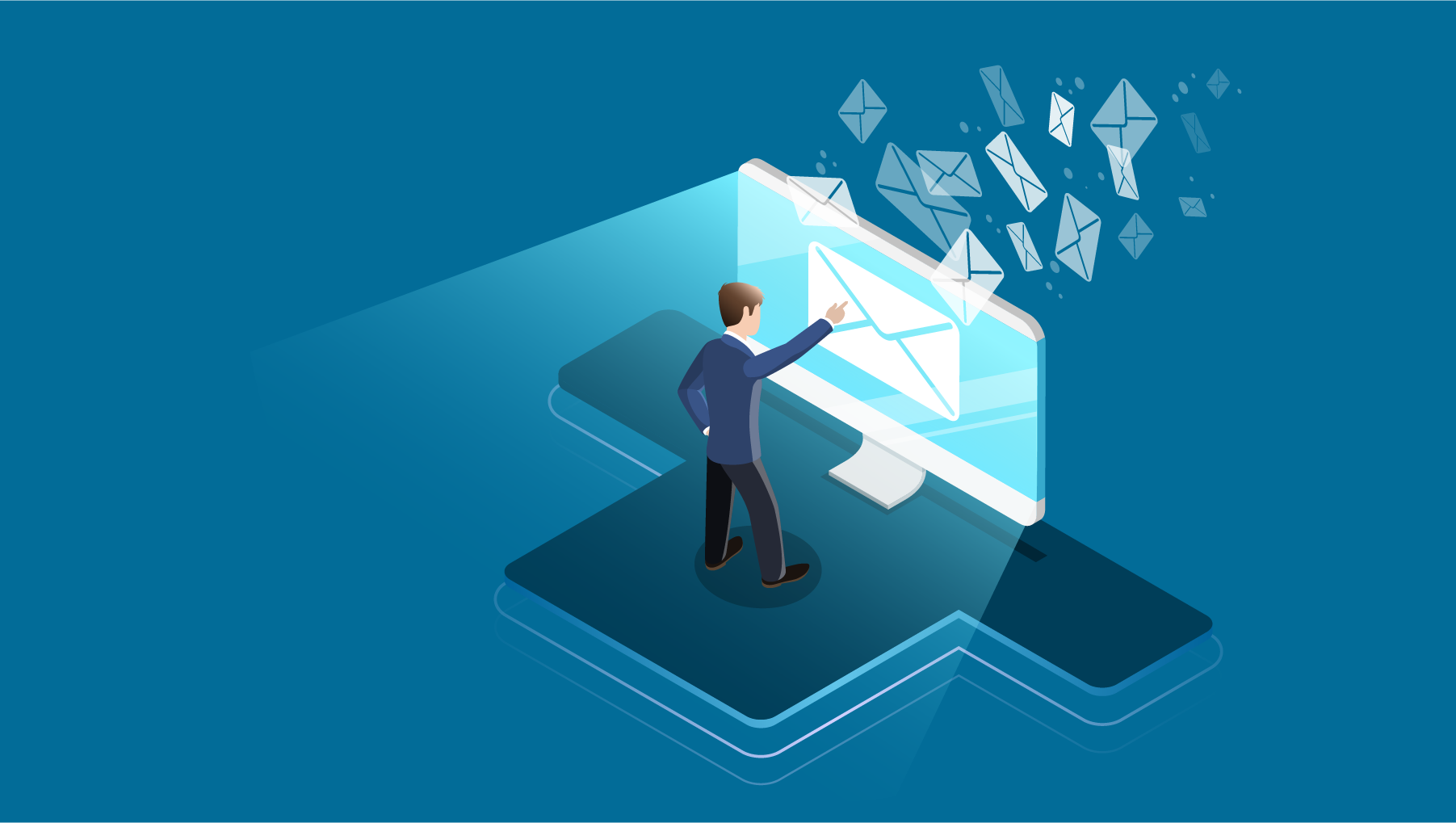 Sinnbild für Newsletter-Marketing